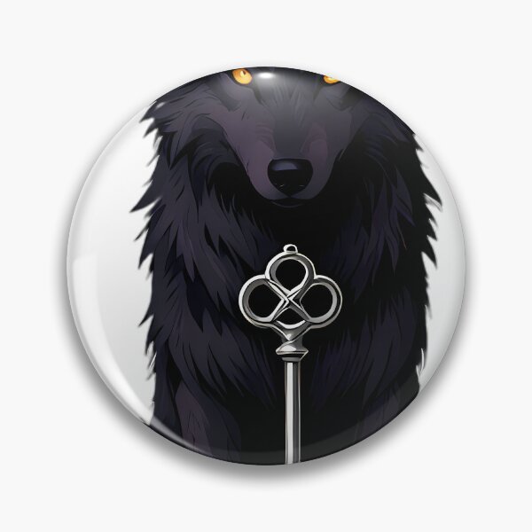 Item preview, Gothic Wolf Pup Key Apprentice designed and sold by IllumeInk.