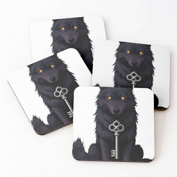 Item preview, Gothic Wolf Pup Key Apprentice designed and sold by IllumeInk.