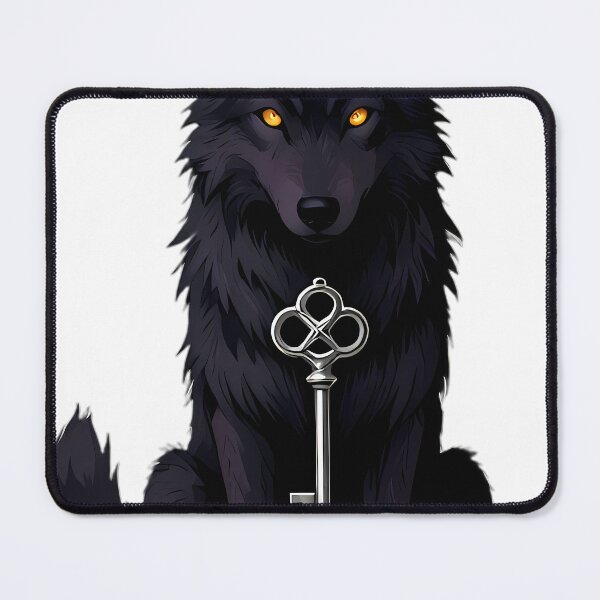 Artikelvorschau, Gothic Wolf Pup Key Apprentice entworfen und verkauft von IllumeInk.