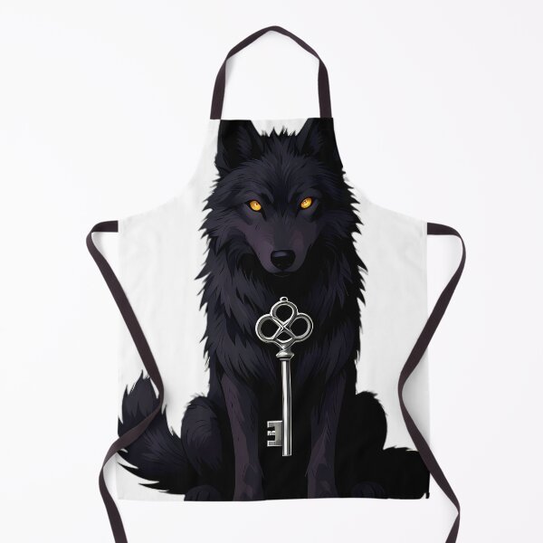 Item preview, Gothic Wolf Pup Key Apprentice designed and sold by IllumeInk.