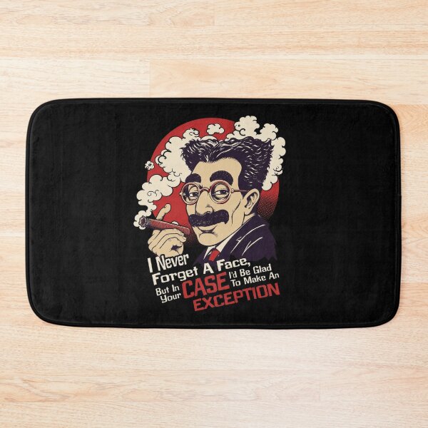 Item preview, Groucho Marx I Never Forget A Face Retro designed and sold by BostickirisArts.