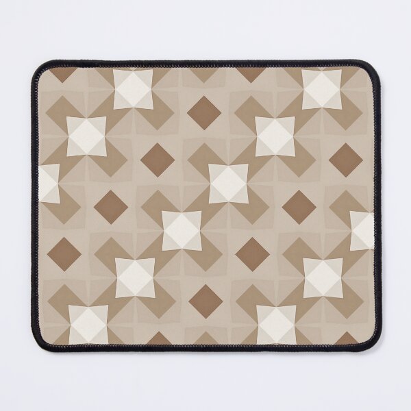 Item preview, Geometric pattern features interlocking diamond shapes designed and sold by PenguinWinter.