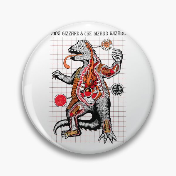 Item preview, King Gizzard And The Lizard Wizard Rock Band designed and sold by GuildaGamer.