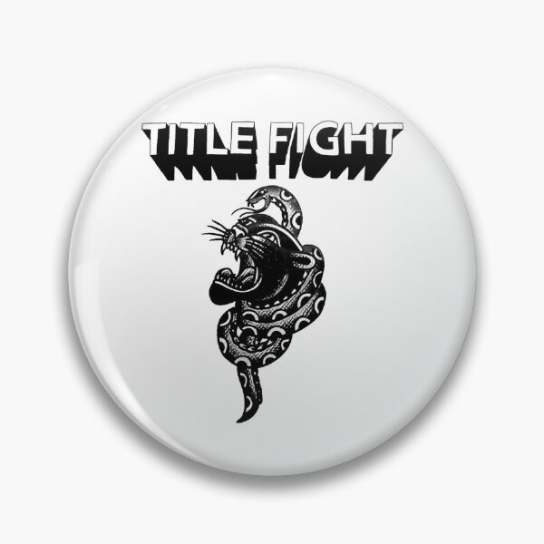 Item preview, Title Fight Band Floral Green Devil Panther designed and sold by digm010.