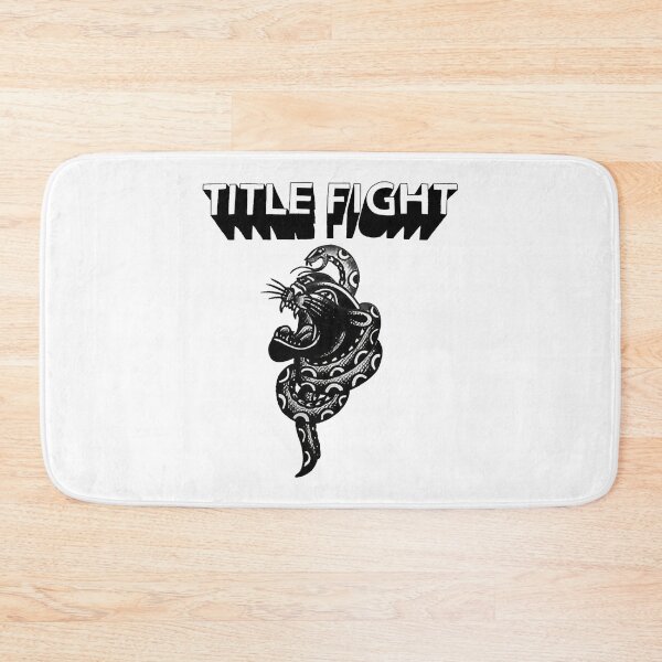 Item preview, Title Fight Band Floral Green Devil Panther designed and sold by digm010.