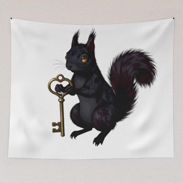 Item preview, Gothic Squirrel Grove Gatekeeper designed and sold by IllumeInk.
