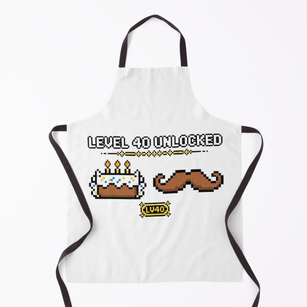 Item preview, Level 40 Unlocked - Gamer Birthday Shirt designed and sold by GeeklyShirts.