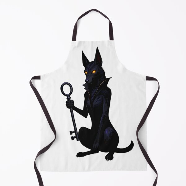 Item preview, Chacal gótico Anubis Guardián de la puerta designed and sold by IllumeInk.