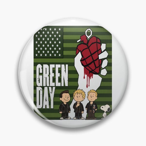 Item preview, Green Day in the style of Peanuts designed and sold by PlayfuCritters.