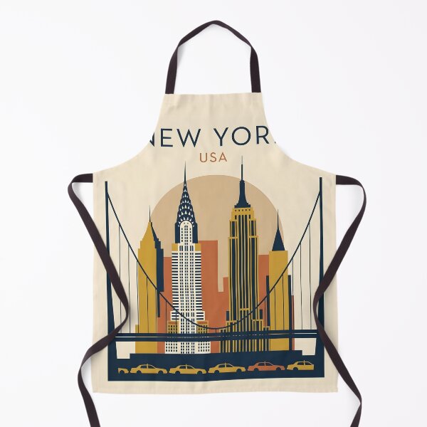 Item preview, New York City Vintage Travel Poster - Minimalist NYC Art Print designed and sold by DuckOddity.