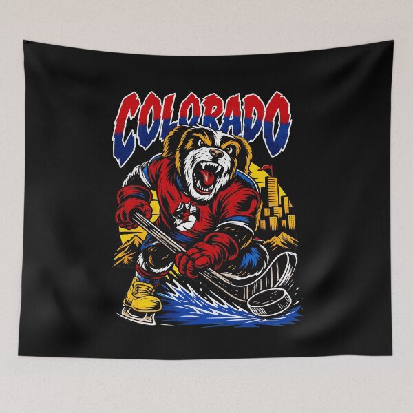 Item preview, Vintage Hockey Bear Mascot Retro  designed and sold by SandraHer89424.