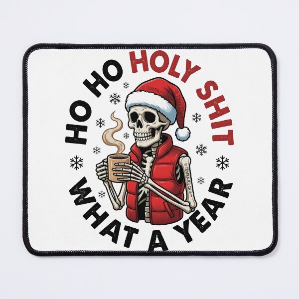 Item preview, Holiday Skeleton – Dark Humor Christmas Design designed and sold by TUMBAJULCA.
