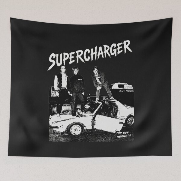 Item preview, Supercharger Rip Off Records Vintage Band  designed and sold by GregAnspach.