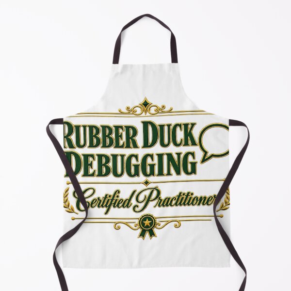 Item preview, Rubber Duck Debugging Certified Practitioner Funny Dev designed and sold by ys96.