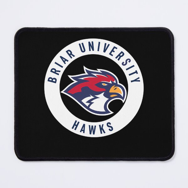 Artikelvorschau, Briar University Hawks Logo (außerhalb des Campus) entworfen und verkauft von CharlesGrooms.