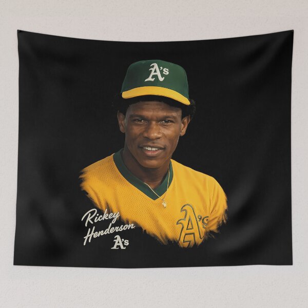 Item preview, Rickey Henderson Oakland designed and sold by MalakRaghad.
