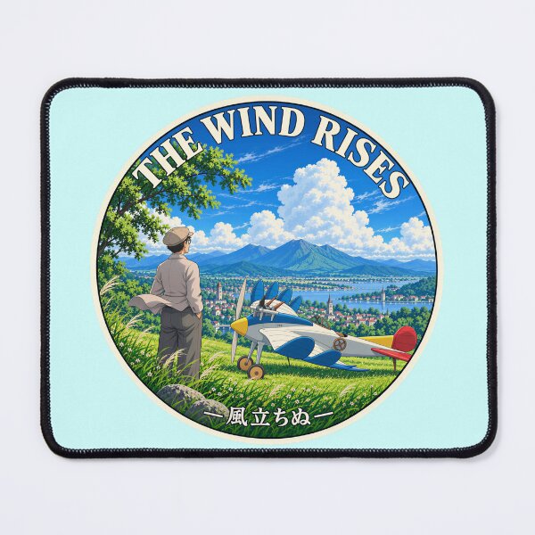 Item preview, The Wind Rises The Wind Rises Badge - Art Anime Studio Ghibli designed and sold by killem667.