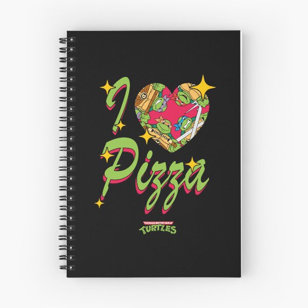 Item preview, Mutant Ninja Reptiles I Heart Pizza Turtle Love designed and sold by yakima-deona.