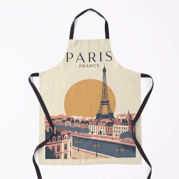 Item preview, Paris France Vintage Travel Poster - Minimalist Eiffel Tower Art Print designed and sold by DuckOddity.