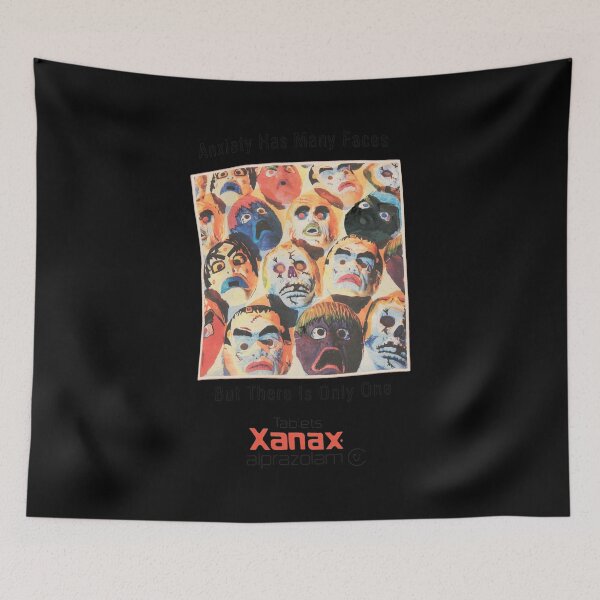 Item preview, Anxiety Many Faces Medicine Aesthetic Garment designed and sold by EmilianoBogan.