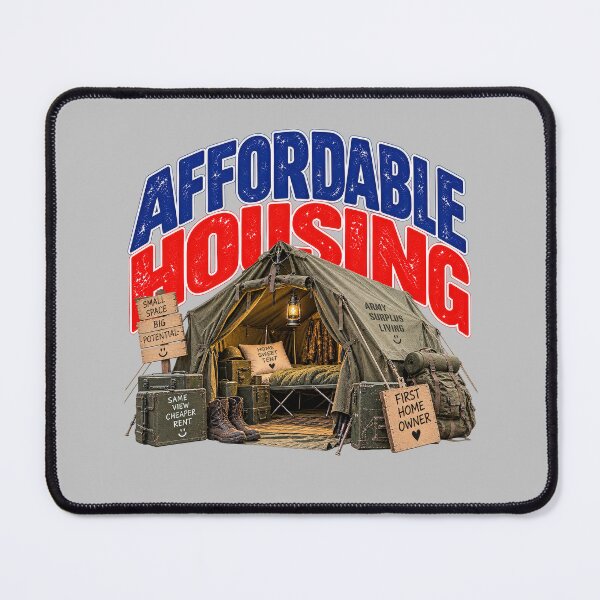 Item preview, Affordable Housing - Army Tent designed and sold by Ray's Photos & Art.