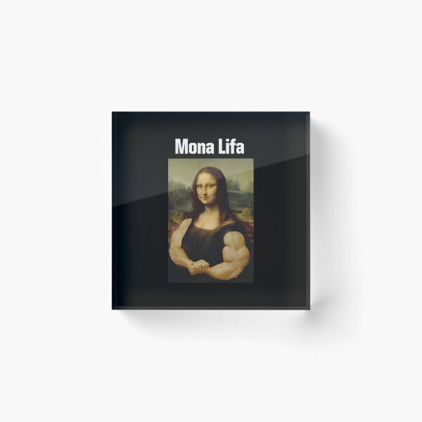 Item preview, Mona Lifta Bodybuilder Art Parody Gym Wear designed and sold by EmilianoBogan.