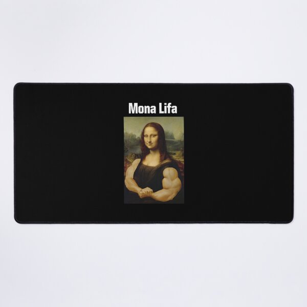 Item preview, Mona Lifta Bodybuilder Art Parody Gym Wear designed and sold by EmilianoBogan.