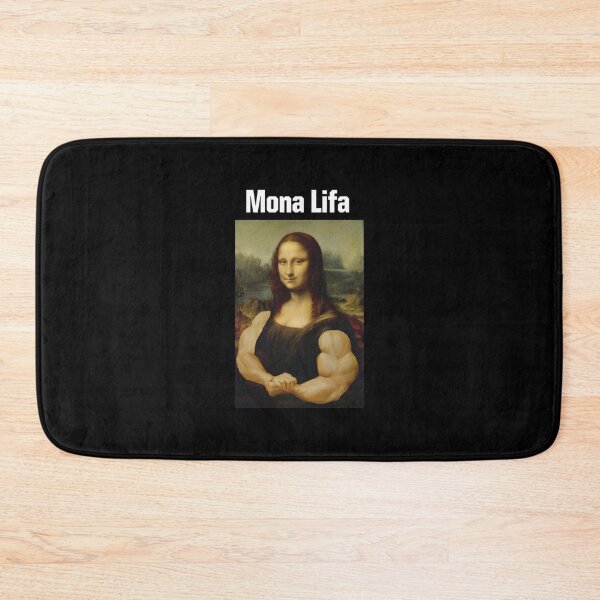 Item preview, Mona Lifta Bodybuilder Art Parody Gym Wear designed and sold by EmilianoBogan.