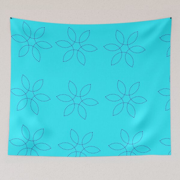 Item preview, Blue Petals Pattern  designed and sold by RoydonRoadTees.