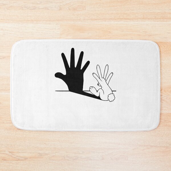 Item preview, Rabbit Hand Shadow designed and sold by HollyBellArtSte.