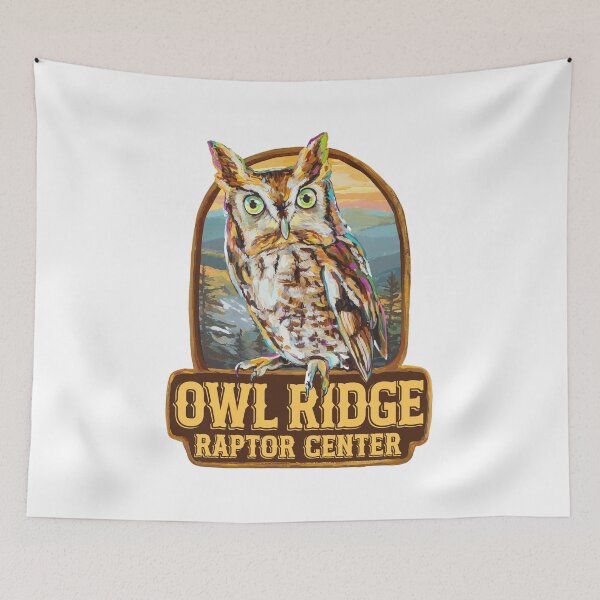 Item preview, Owl Ridge Raptor Center Badge Art designed and sold by JACKOBMSTRONG.