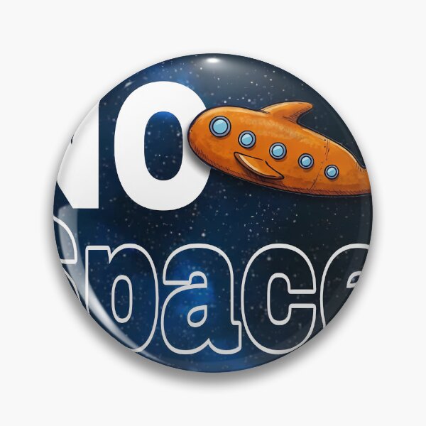 Item preview, No Space Given - Space Sci-Fi Rocket Exploration Art designed and sold by REDCLASH2002.