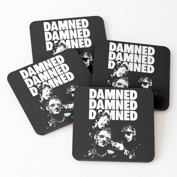 Item preview, The Damned Band Rock The Damned The Damned Metallica Band Slayer Band designed and sold by CharlesGrooms.