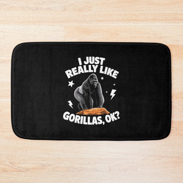 Item preview, I Just Really Like Gorillas designed and sold by DarbyIlStudio.