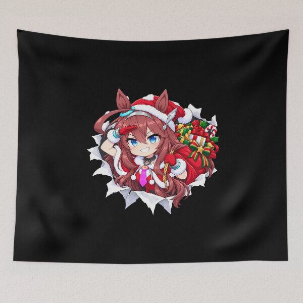 Item preview, Mihono Bourbon Uma Musume Christmas Gift Sack Surprise designed and sold by SolenneAzur.