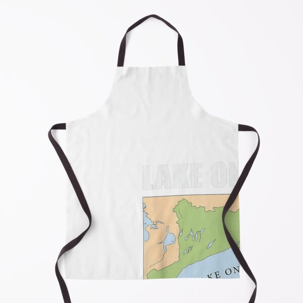 Item preview, Lake Ontario Forever Canada Map Funny Political Great Lakes Graphic designed and sold by Knovva.