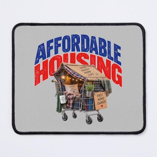 Item preview, Affordable Housing - Shopping Cart designed and sold by Ray's Photos & Art.