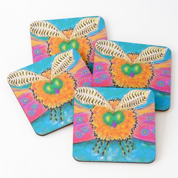 Item preview, Rosy Night Moth designed and sold by Carol Ames .