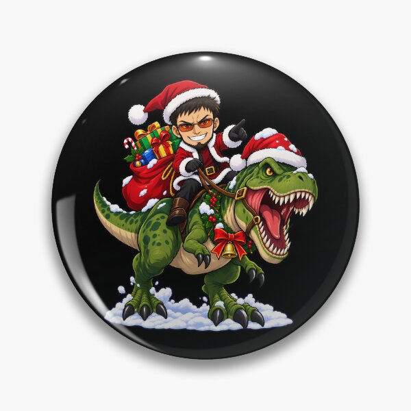 Item preview, Gendo Ikari Neon Genesis Evangelion Christmas T Rex Ride designed and sold by SolenneAzur.