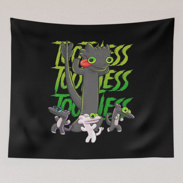 Item preview, Goofy Dragon Licking Tongue With Hatchlings Art designed and sold by EmilianoBogan.