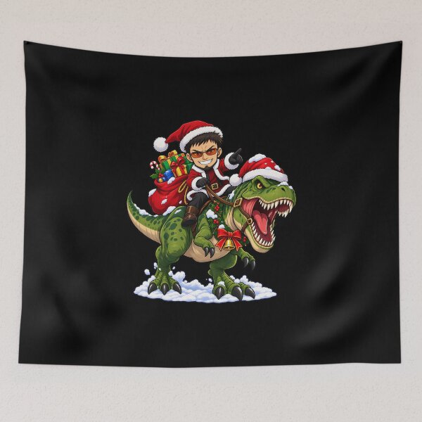 Item preview, Gendo Ikari Neon Genesis Evangelion Christmas T Rex Ride designed and sold by SolenneAzur.