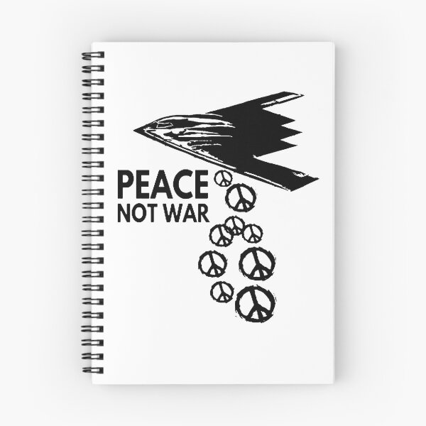 Item preview, Copy of Peace not War; B2 Spirit throwing Peace signs; designed and sold by StickerApe.