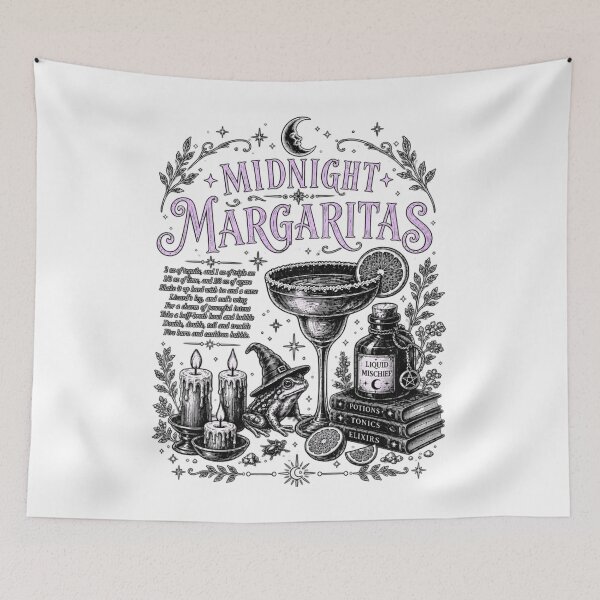 Item preview, Women's Midnight Margaritas Salt Rosemary Lavender Love Witchy designed and sold by JanetWilli.