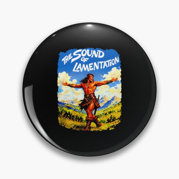 Item preview, conan the barbarian - the sound of music - the sound of lamentation meme designed and sold by PatrickTBrooks8.