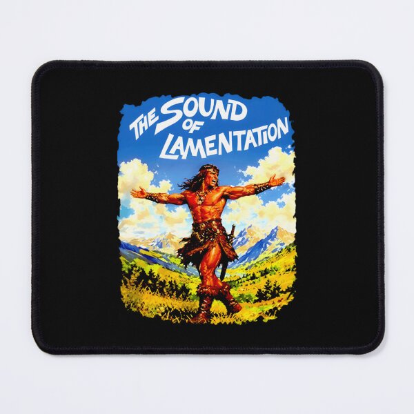 Item preview, conan the barbarian - the sound of music - the sound of lamentation meme designed and sold by PatrickTBrooks8.