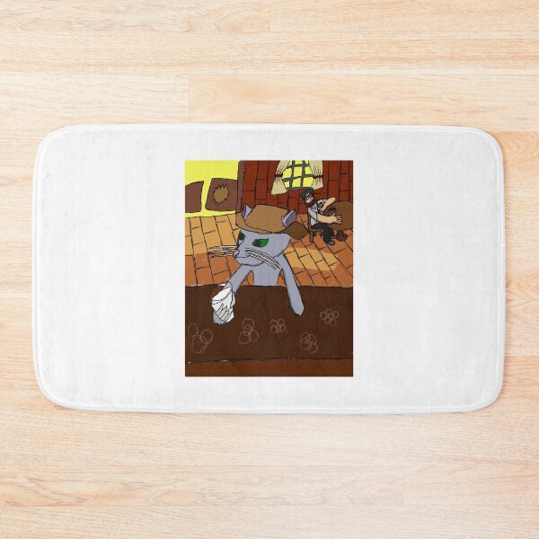 Item preview, cowboy cat designed and sold by PatrickTBrooks8.