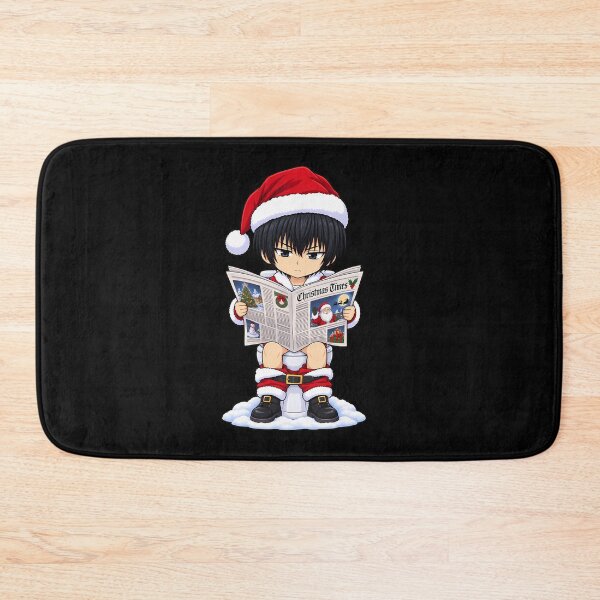Item preview, Iori Kitahara Grand Blue Christmas Toilet Newspaper Humor designed and sold by SolenneAzur.