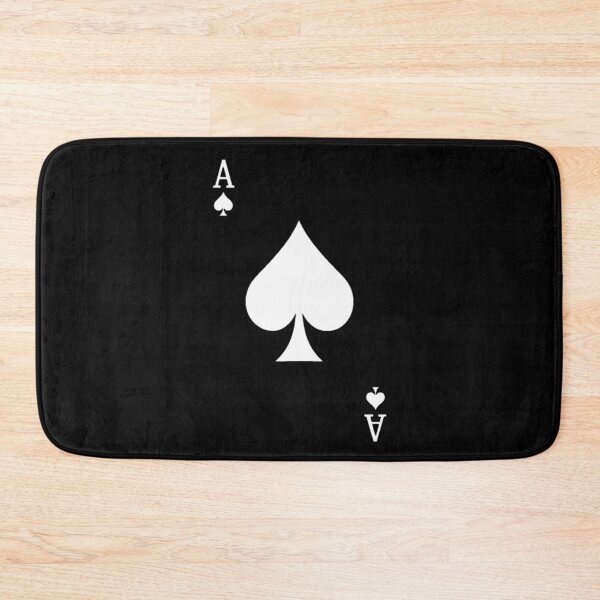 Item preview, Ace Of Spades White On Black designed and sold by StencilMenace.