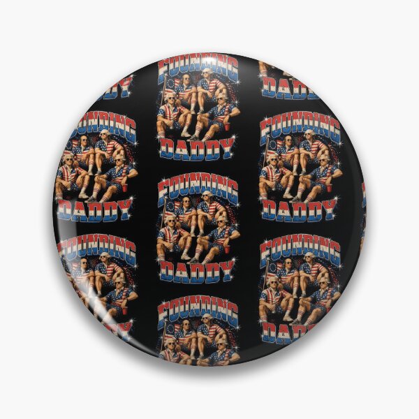 Item preview, Founding Daddy Funny American History Meme Retro 4th Of July Design designed and sold by Fatherday.