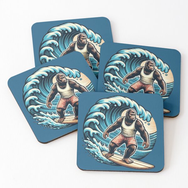 Item preview, Bigfoot Surfing designed and sold by PingPongCat.